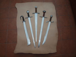 figting swords