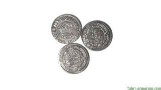 silver coin 25 mm