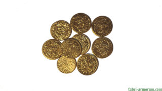 Gold coin 20 mm